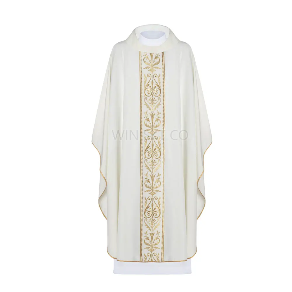 Church Priest Chasuble Embroidered Vestments For Sale Hot Sale ...