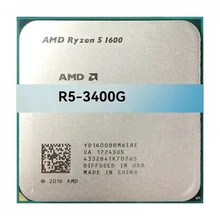 R5 3400G for AMD R yzen R5 2400G 2400GE 3400G 3400GE  Processor CPUs for desktop computer