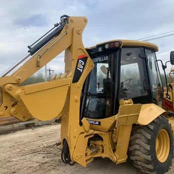 Used Caterpillar Backhoe 420f Loader Cat 420f Wheel Loader Good ...