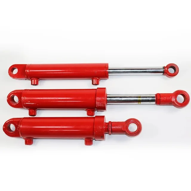 HSG80 Series Bidirectional Hydraulic Cylinder With Durable Oil Top High Efficiency For Heavy-Duty Lifting Applications