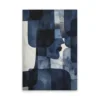 Blue, White