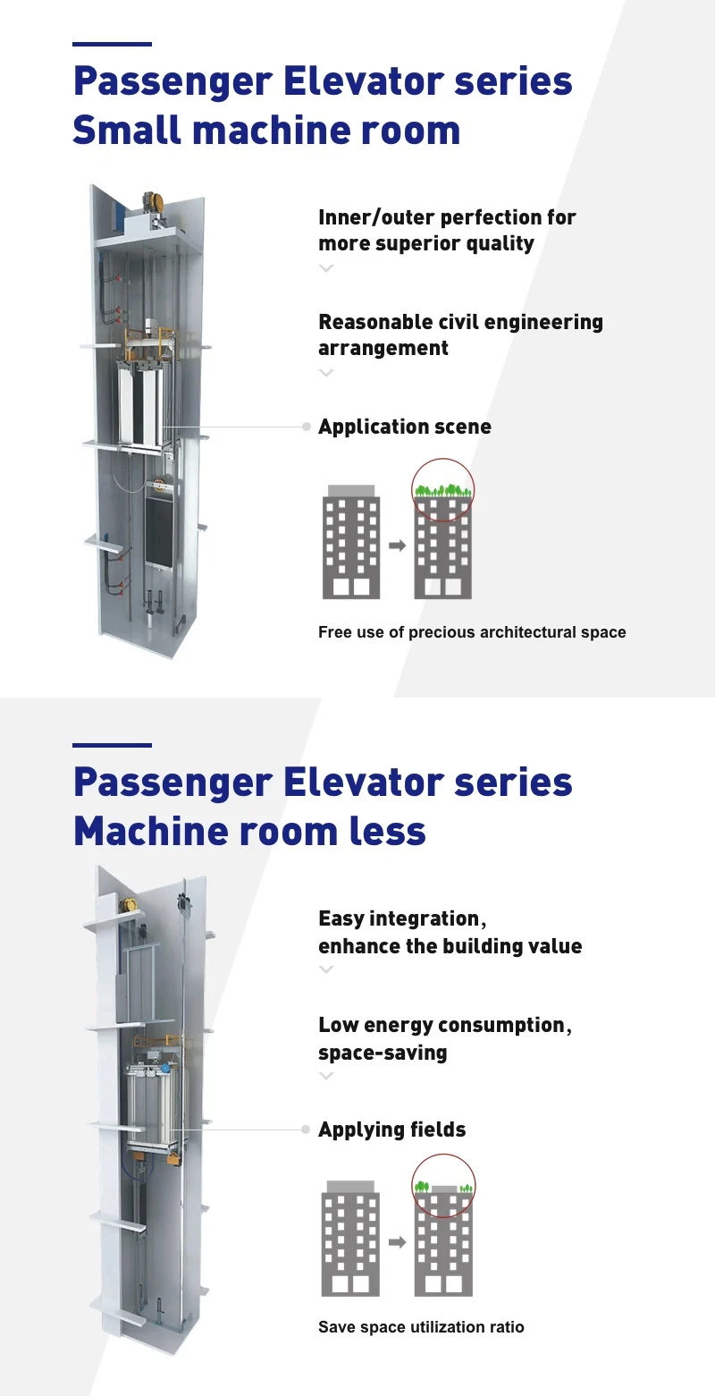 Hospital Stretcher Bed Elevators 1600 Kg For Patient Medical Lift ...