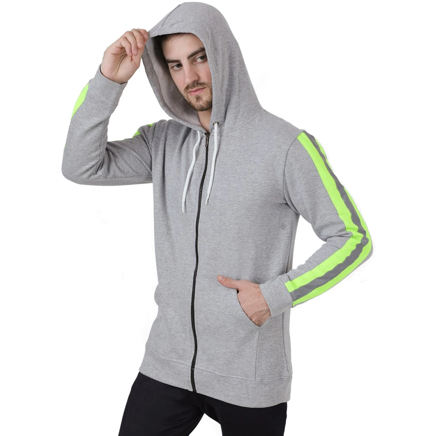 Lycra Stretch Robinhoods Heavyweight Avec Zip - Violet, Taille Small (300-600 Lbs)