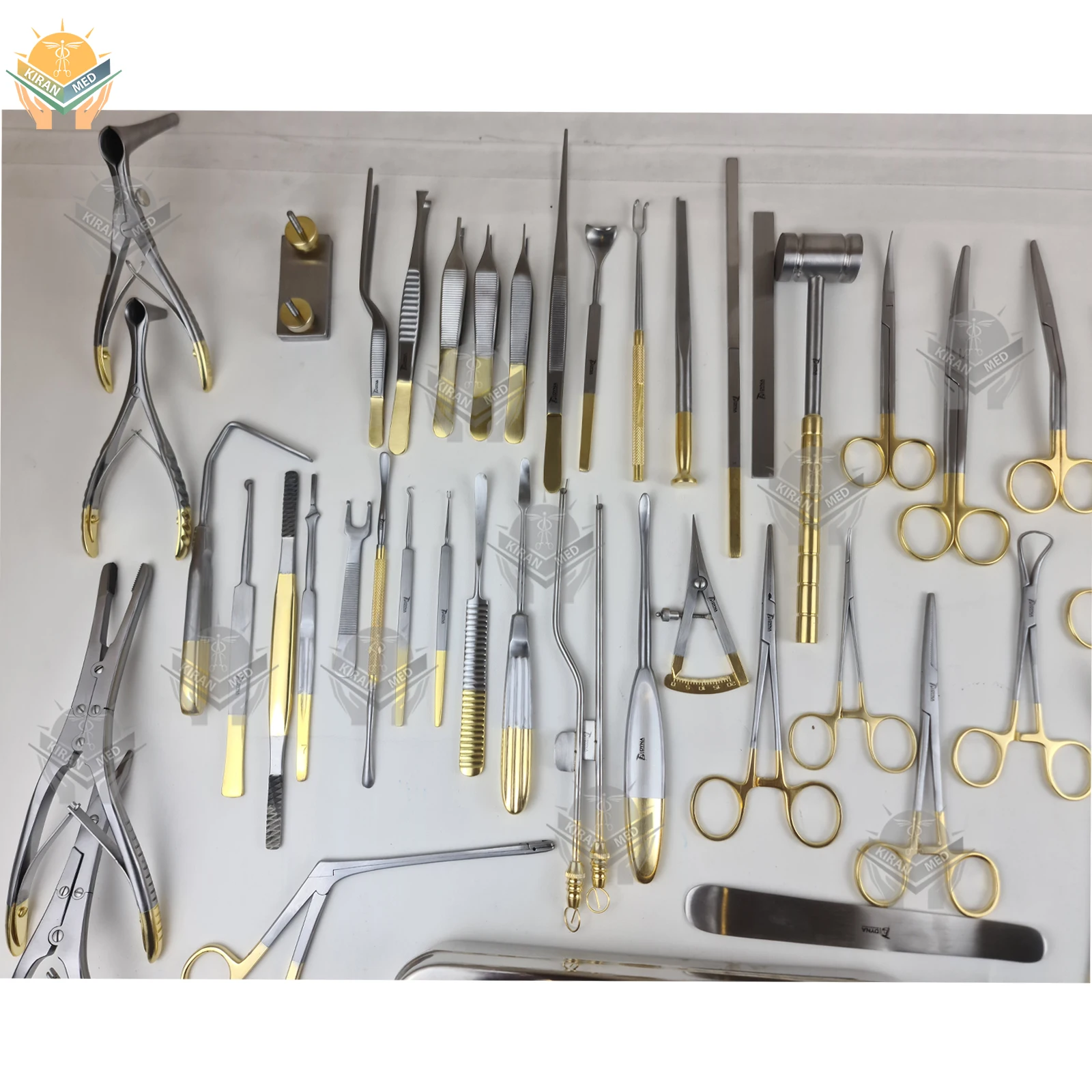 Stainless Steel Complete Rhinoplasty Nose Surgery Set Of 53 Pcs High