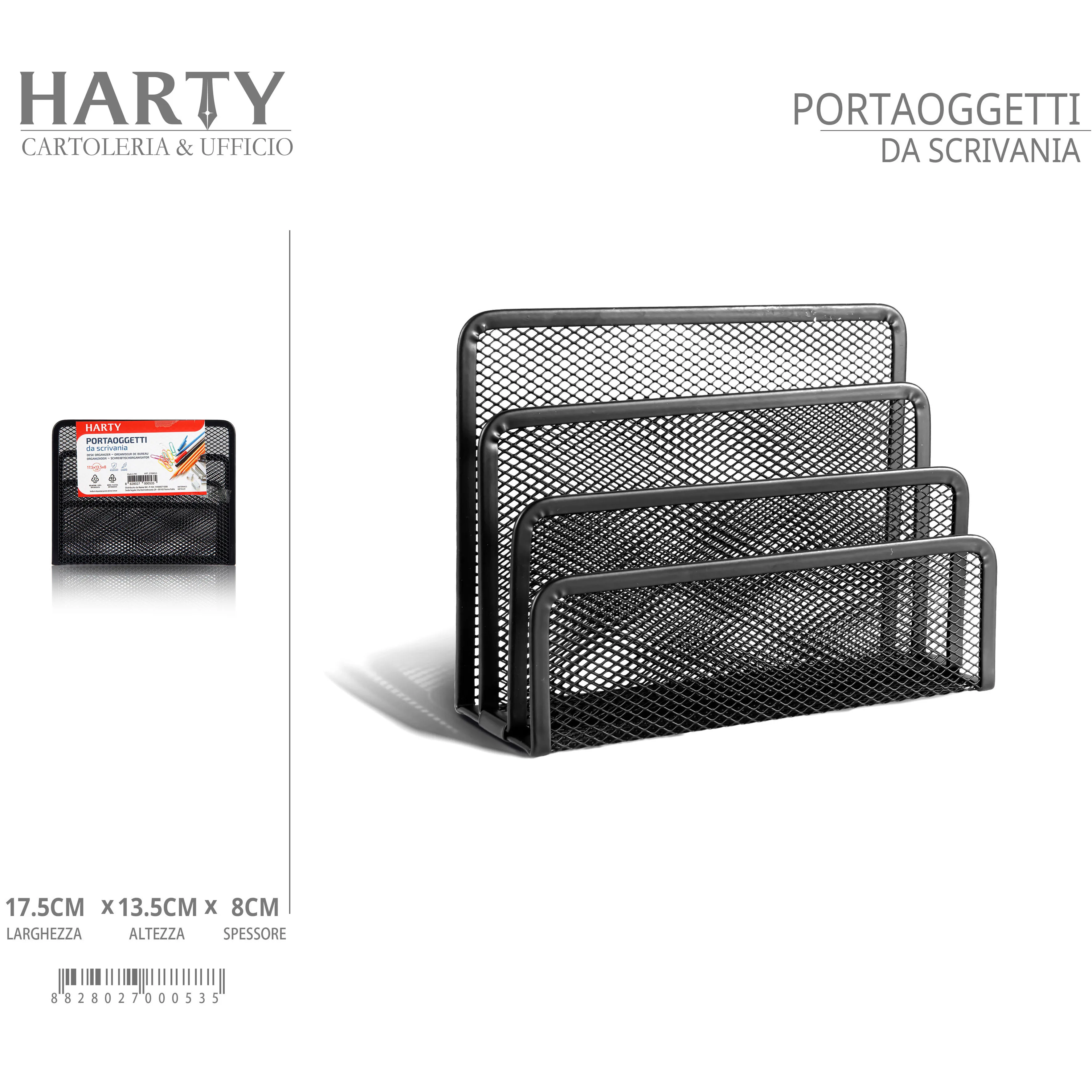 Mesh Desk File Organizer 17.5x13.5x8cm Black Metal Letter Holder with 3 ...