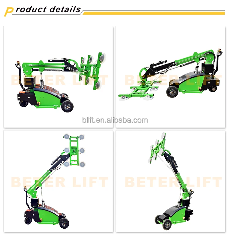 300kg to 800kg Electric Granite Marble Slab Lifting Equipment
