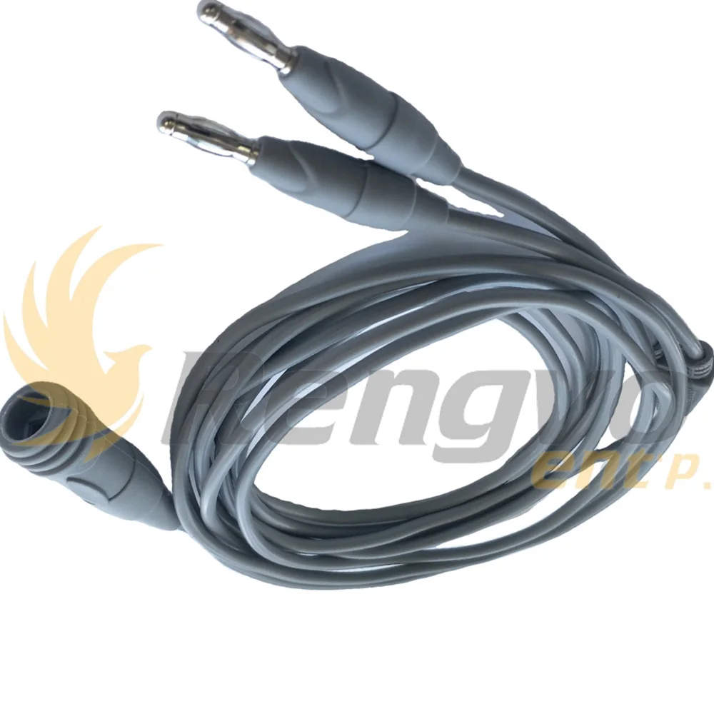 Electrosurgical Cable 3 Meter Cable Suitable For Bipolar Esu Grounding