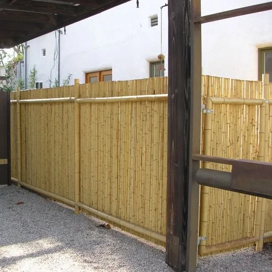 Wholesale 100 Natural Bamboo Fence Nature Garden Bamboo Fence Rolled