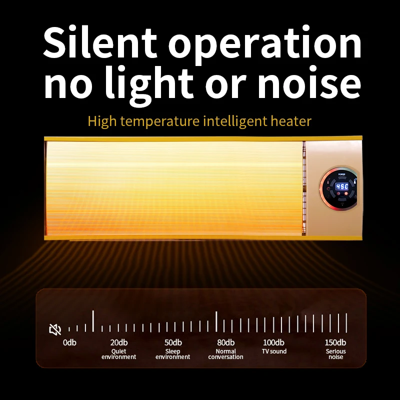 Hot Sellinf Smart Type Factory Price Electric Infrared Panel Heater With Remote 220V 2200W