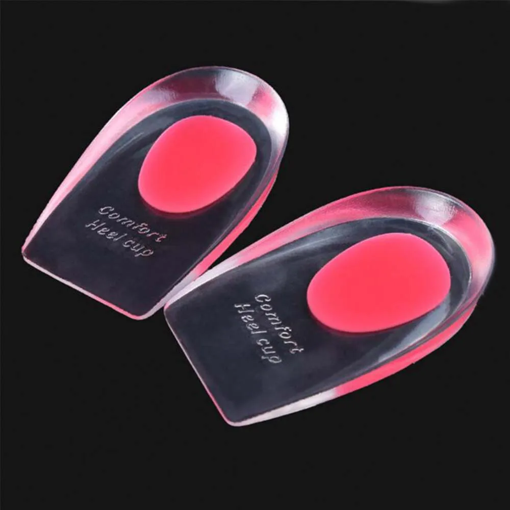 Silicon Cushion Talonera Heel Cup Adjustable Shoe Insoles for Plantar Fasciitis Soles Inserts Heel Pad High Heel Pads