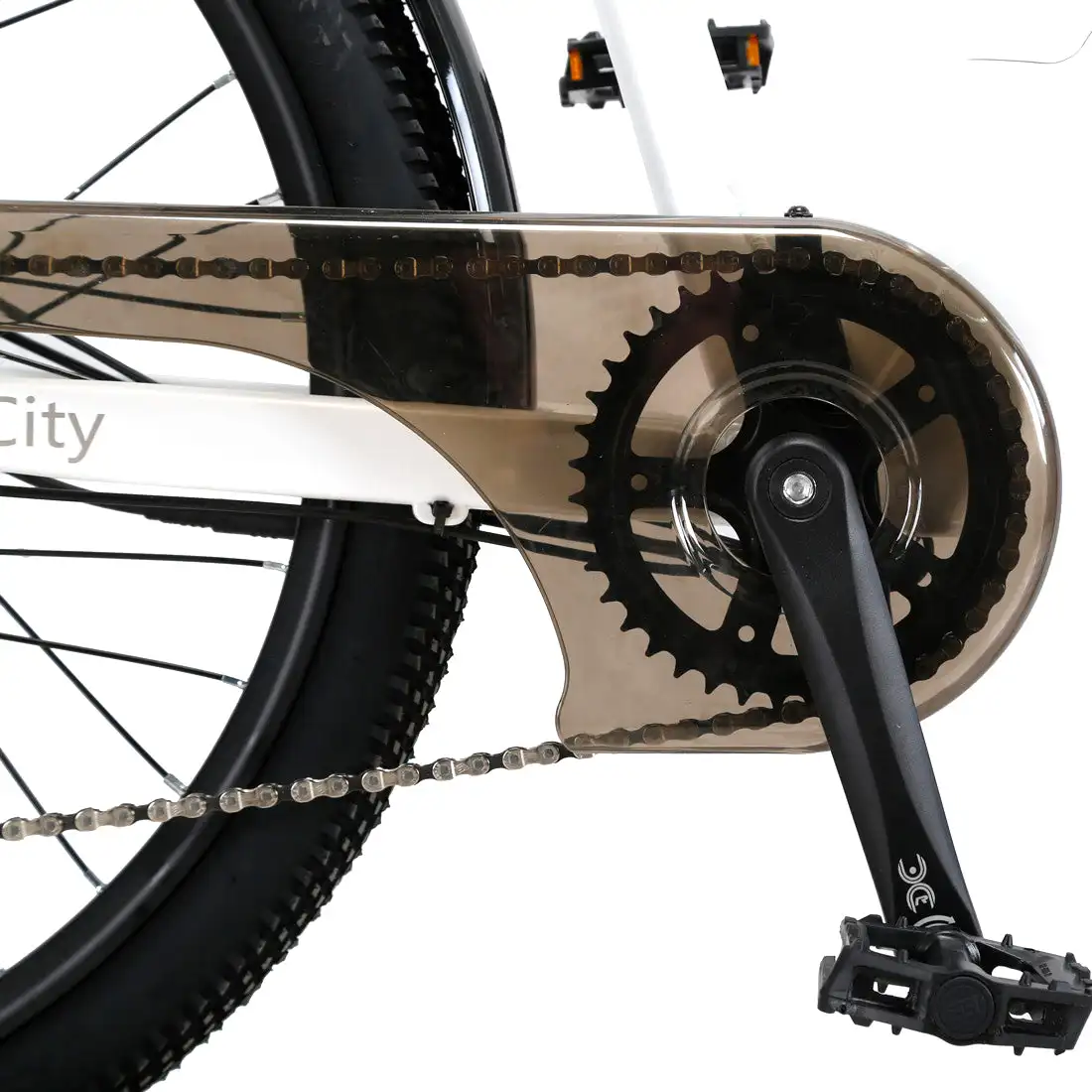 CYSUM X-City Women's Electric City Bike 26-Inch Aluminum with 250W 10Ah Motor Speed 25km/h EN Certified