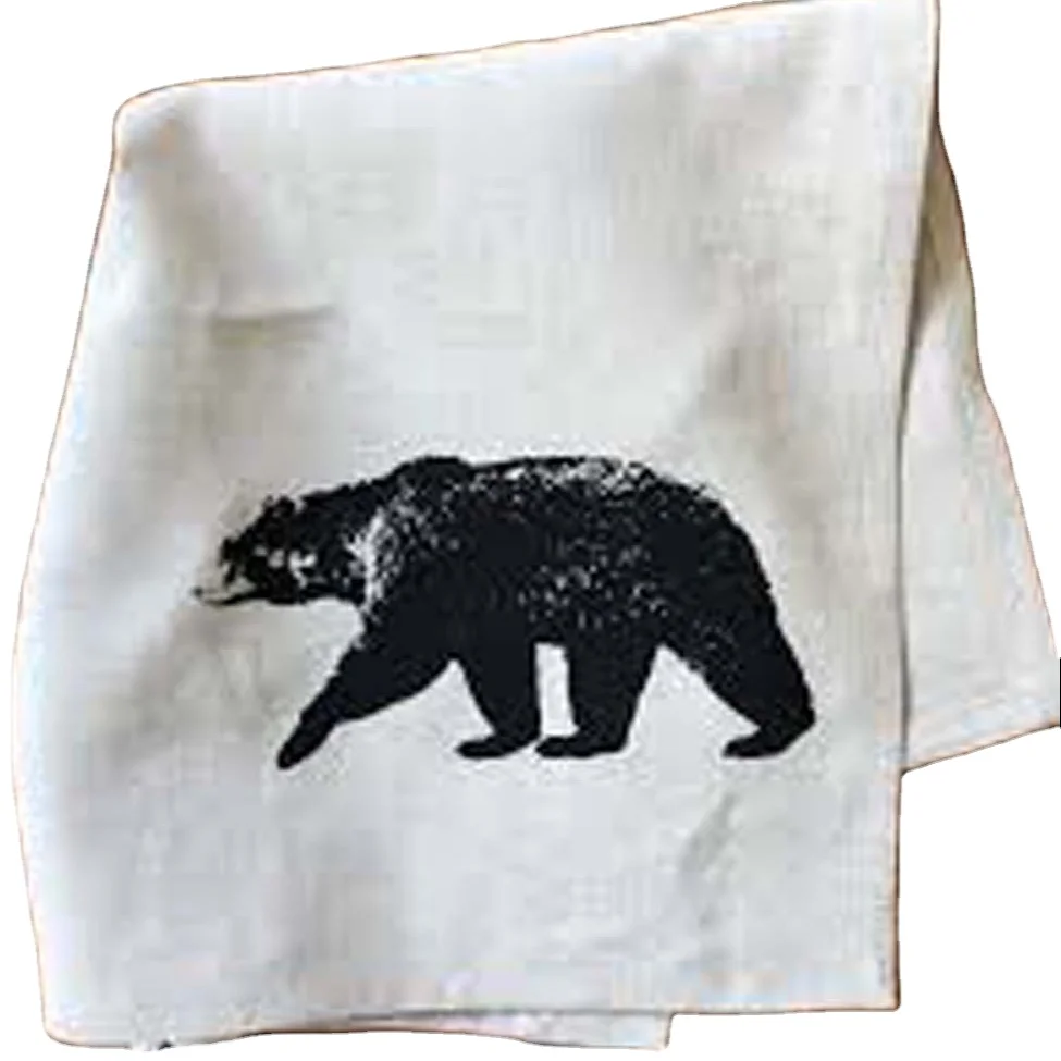 Best Quality Recycled Organic Cotton Dinner Table Napkin Customized