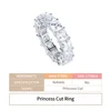 No.8 Princess Cut Ring