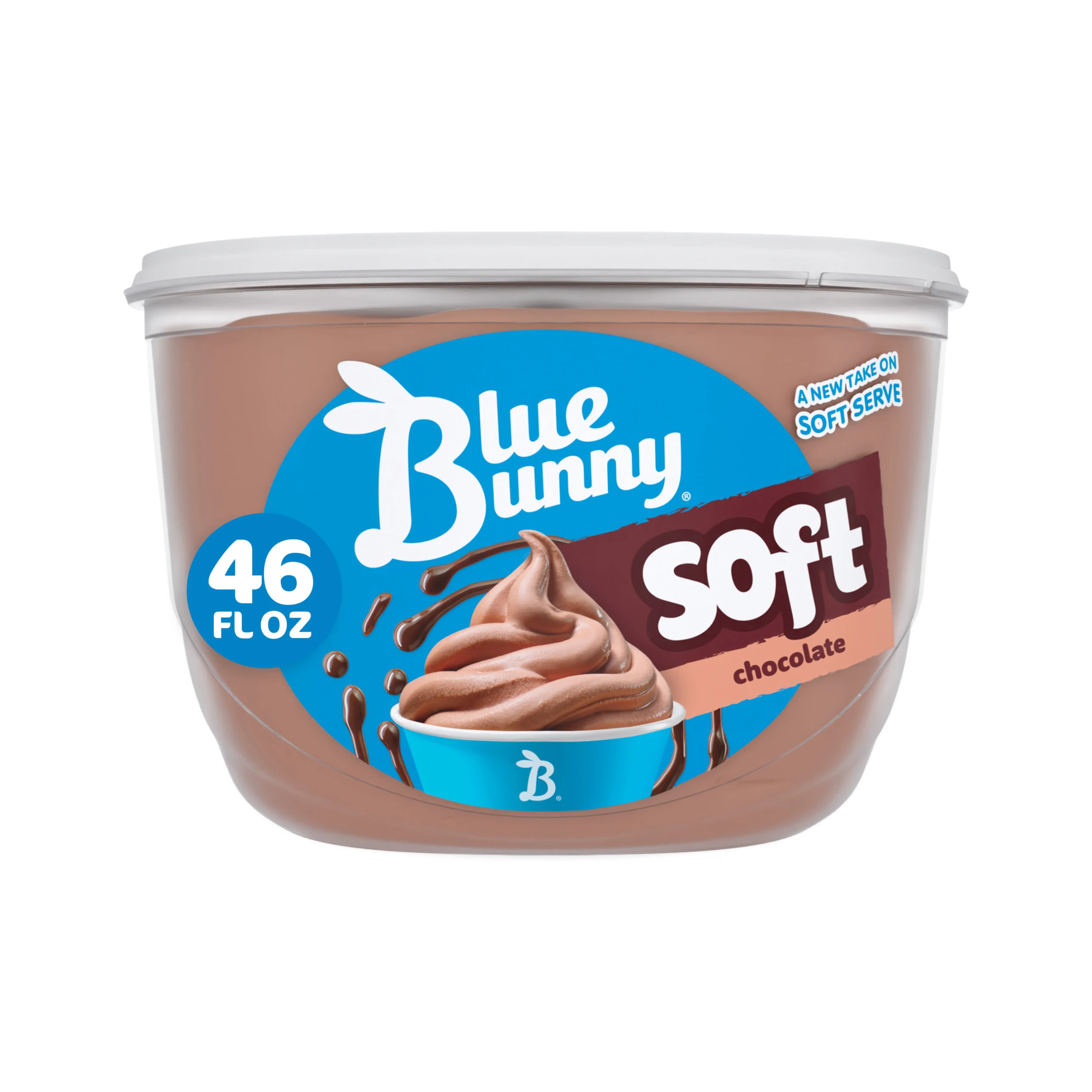 Оптовая продажа шоколадного мороженого с голубым кроликом восхитительным вкусом и гладкой текстурой для оптовой торговли