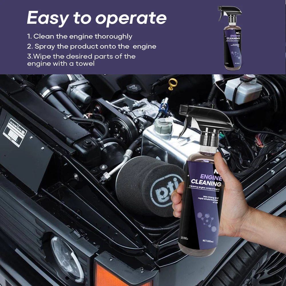 500ml High Effective Car Engine Degreaser Cleaner For Car Engine