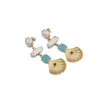 Pearl Aqua Chalcedony Garnet