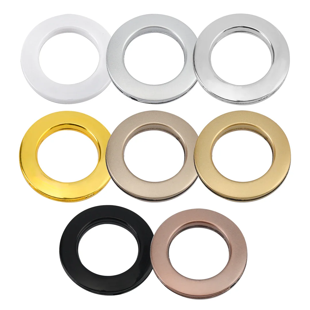 Curtain Grommet 40pack Nanoscale Low Noise Curtain Eyelets Roman Rings for  Window Curtain Rod - China Plastic Curtain Rings, Double Curtain Ring |  Made-in-China.com
