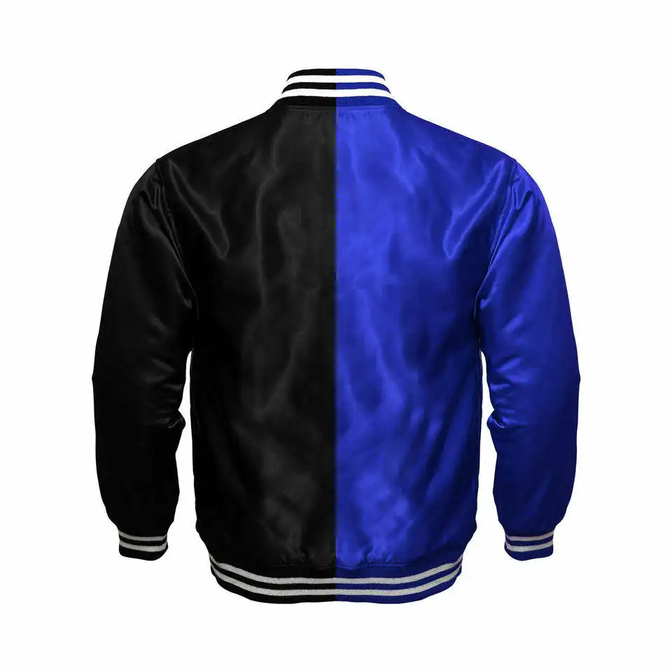 Latest Design High Quality New Design Basket Ball Jacket for Youth Custom Design and Logo Leather Man Jacket Polyester Lining