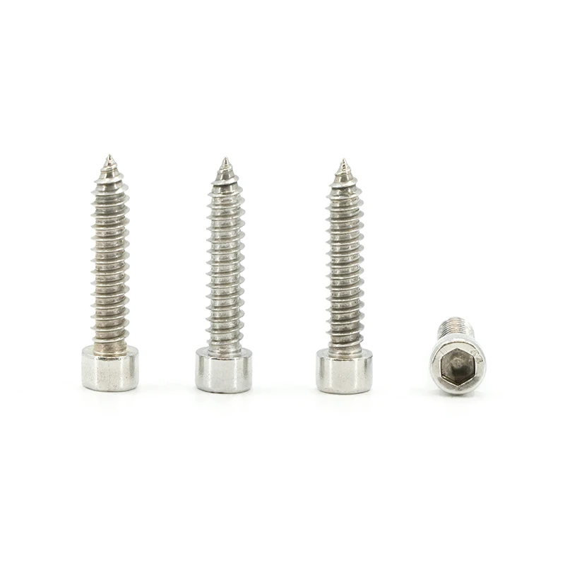 China Manufacturer A2 Stainless Steel Hex Socket Cap Head Self Tapping
