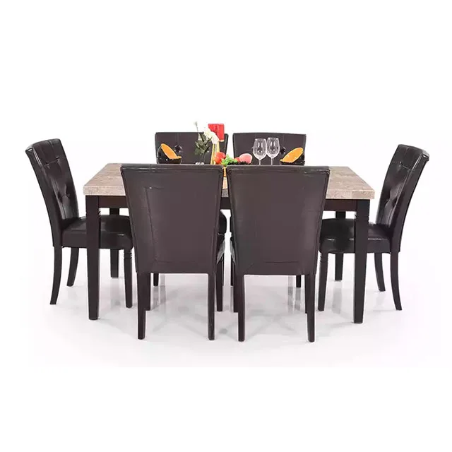 Texas American Marble Dining Set 6s V2 Modern Design Buy American