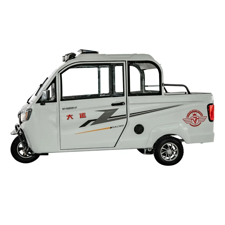 Electric Tricycle With 90mm Thick Seat Cushion And Integrated