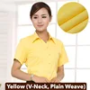 Amarillo (Cuello Abierto, Tejido Liso)