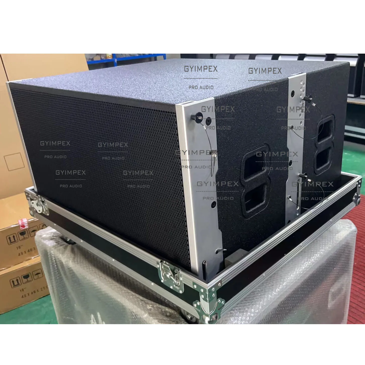 V218s Subwoofer Box Double 18 Inch Neo Ferrite Woofer Speaker