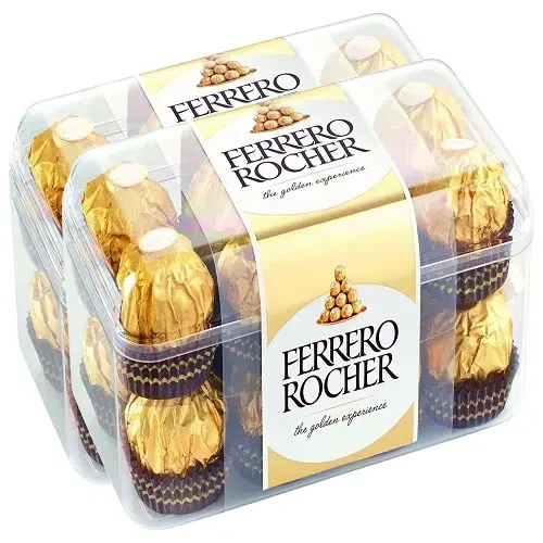 Ferrero Rocher Collection Fine Hazelnut Milk Chocolates 48 Count