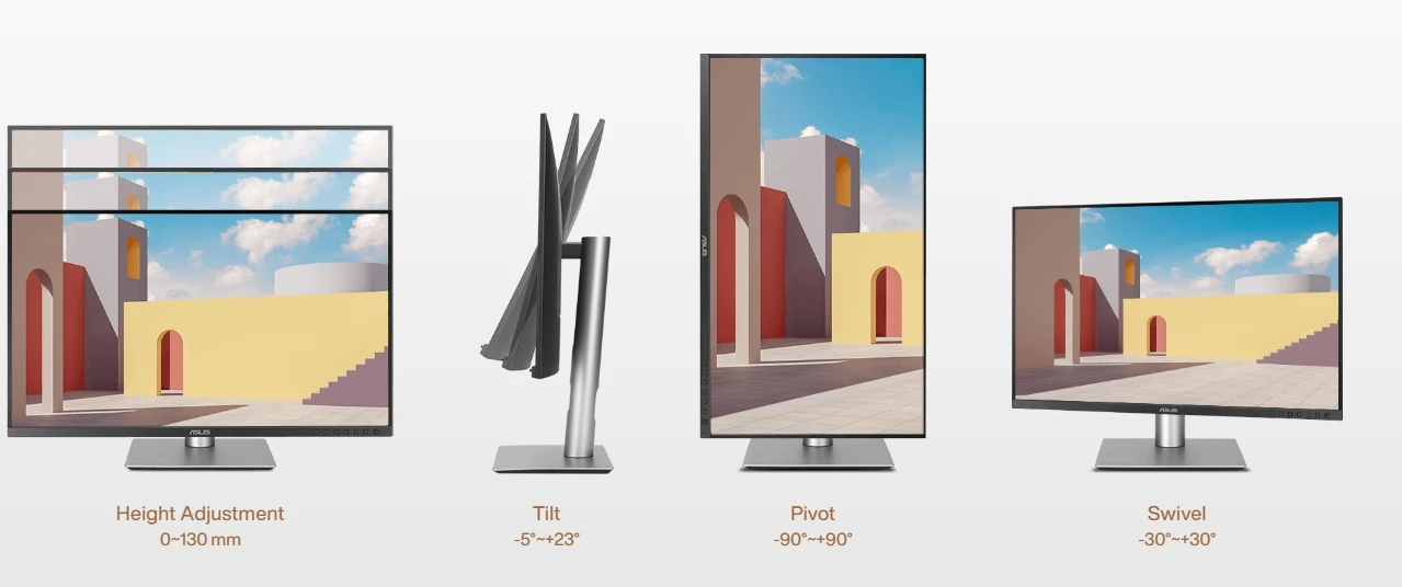 ProArt Display PA279CRV Monitor for Editing IPS 4K HDR 96W Output High Color Accuracy Professional Display