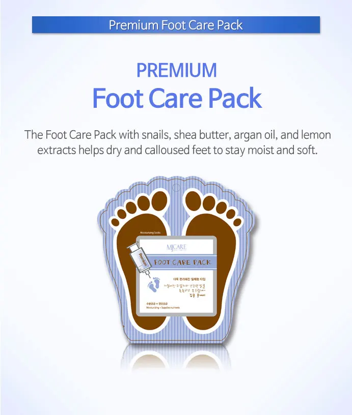 Premium Foot Care Mask Sheet Mjcare 1 Package 5 Sheets Allinone Best Korean Foot Mask Care
