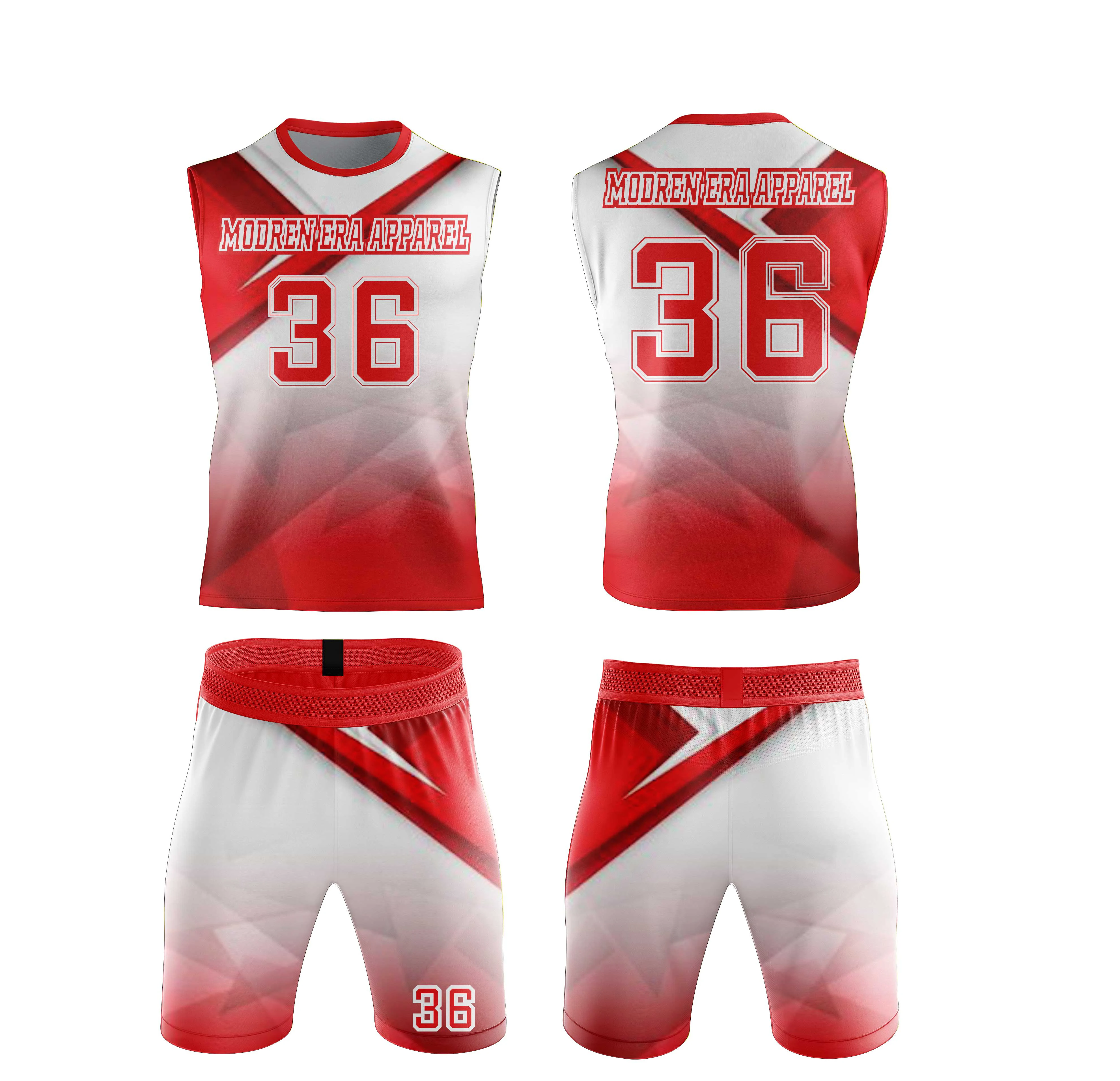 Wholesale Price 2025 7v7 Football Uniforms for Youth Fully