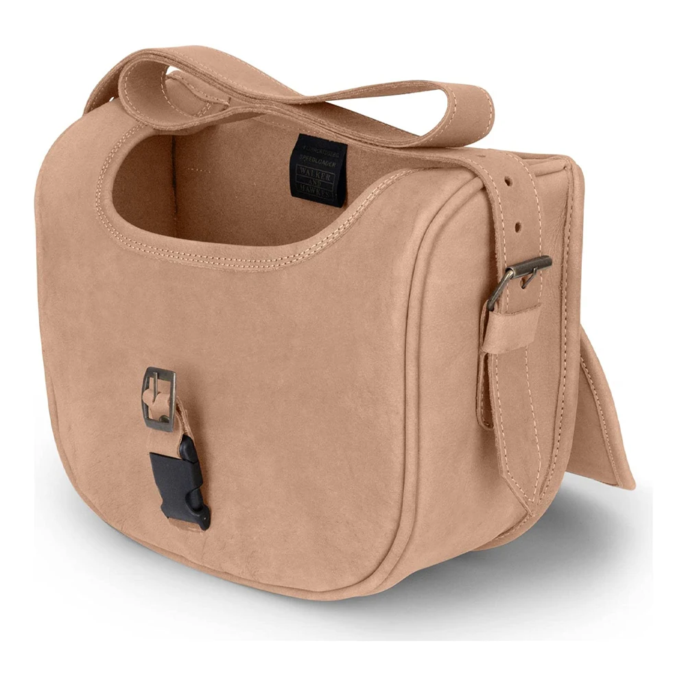 Genuine Leather Quick Loading Cartridge Ammo Shooting Bag Capacity