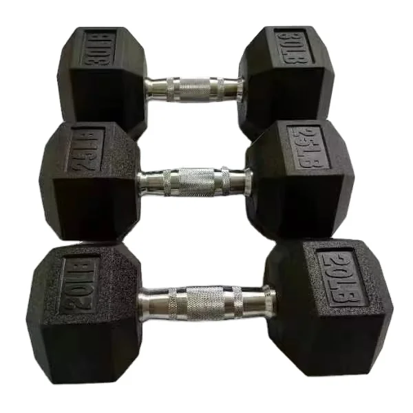 Hotlife Factory Wholesale Free Weight Gym Rubber Hexagon Dumbbell Set  Dumbbells Dumbbell LB Buy Online