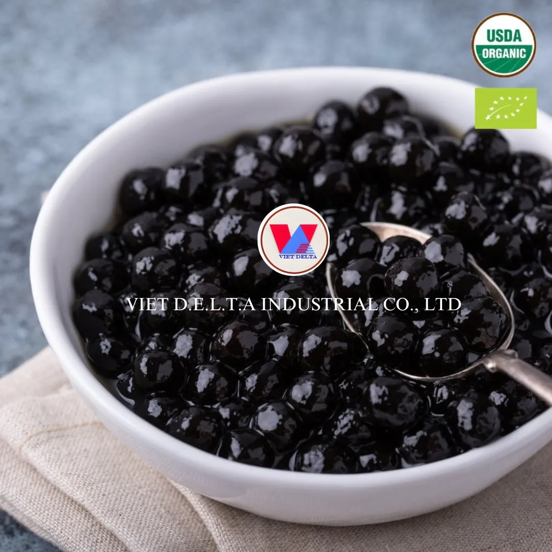 GOURMET VIETNAMESE TAPIOCA PEARLS - FINEST BUBBLES for BEVERAGES - AUTHENTIC and TASTY/ PERFECTION for DRINKS