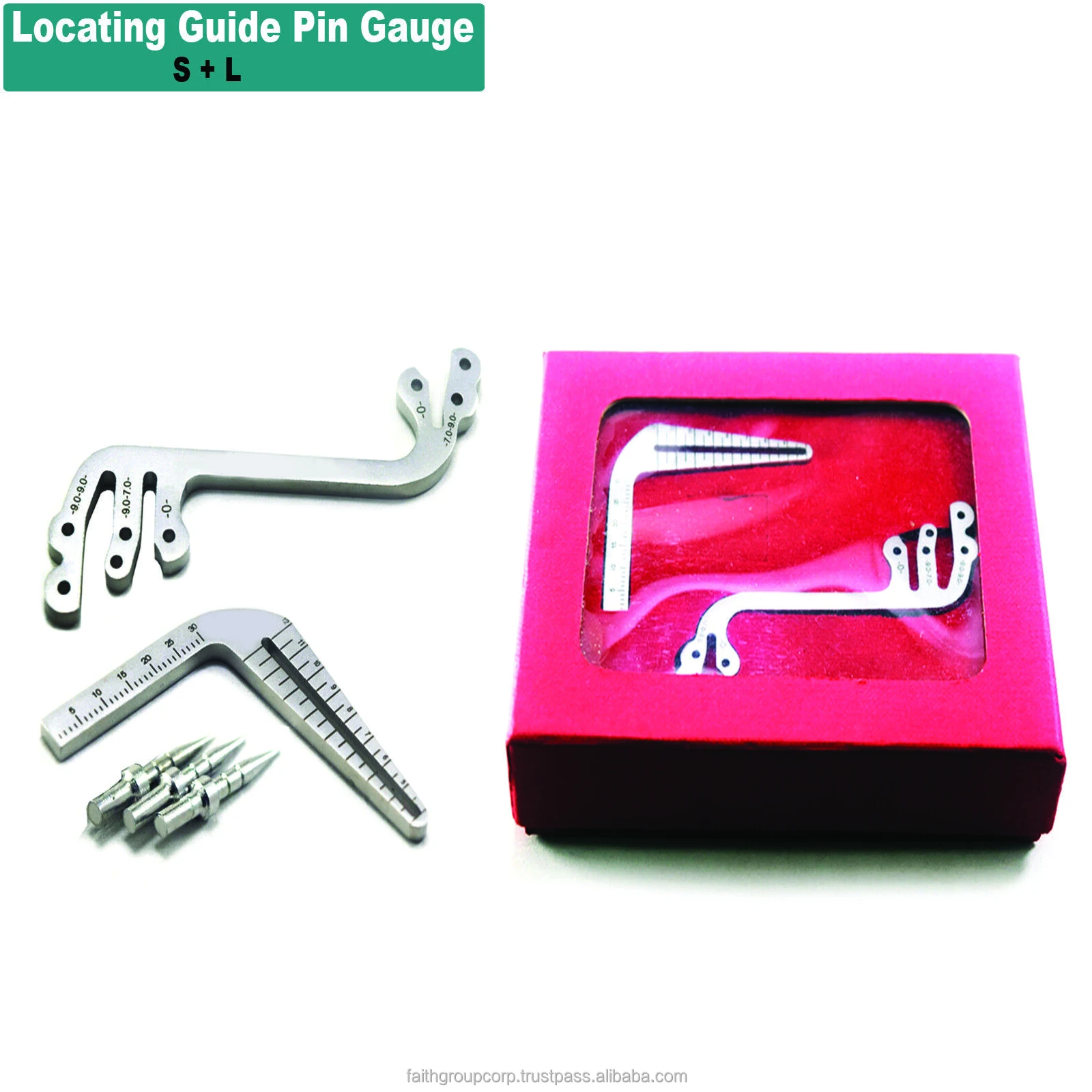 Kit De 6 Jauges Dentaires Pour Implant - Guides De Perçage Chirurgicaux, Localisateurs Parallèles, Neuf