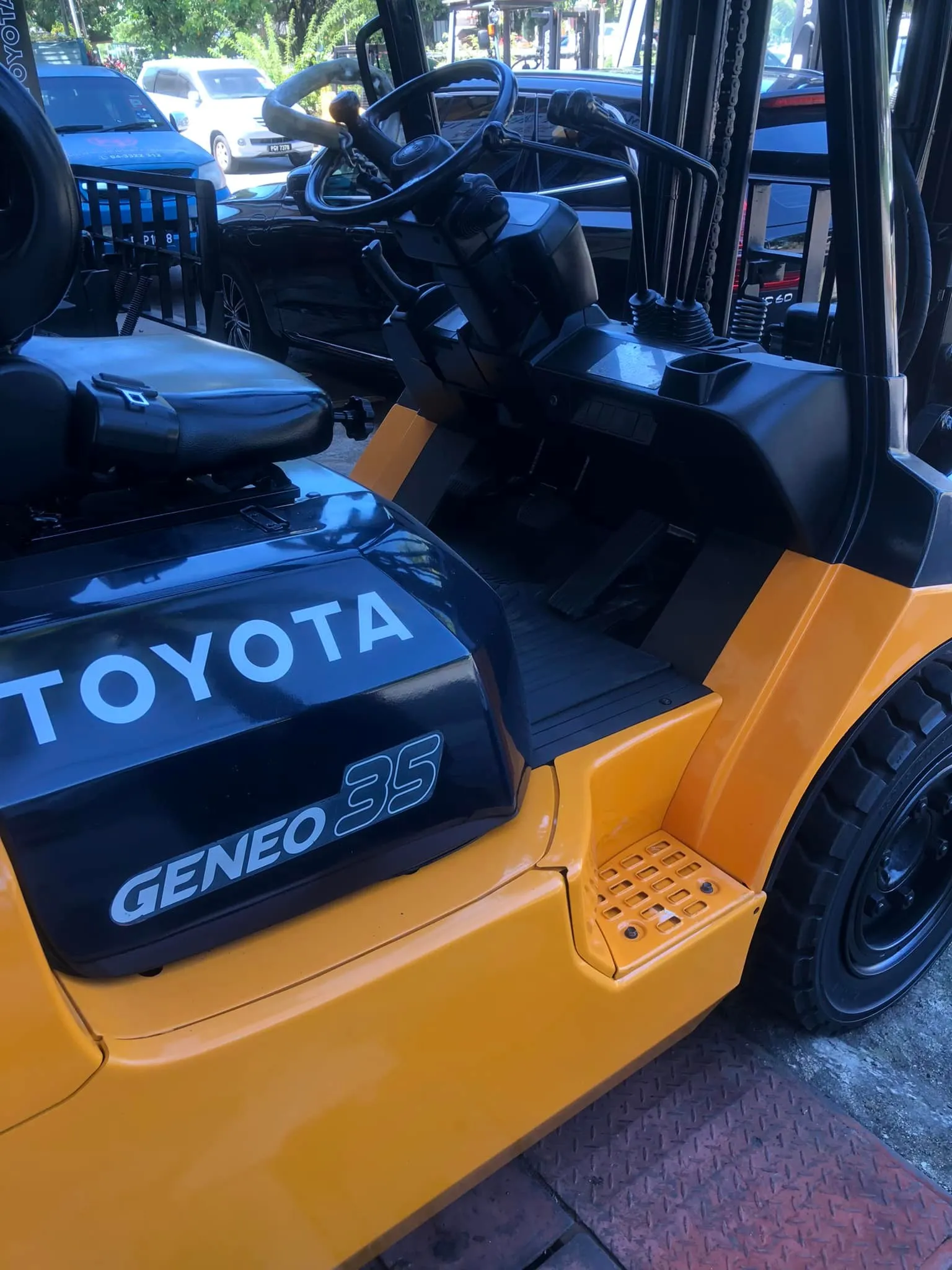 Forklift/fork Lift/forklift Truck/ Jungheinrich Gas 3500kg 3.5 Ton