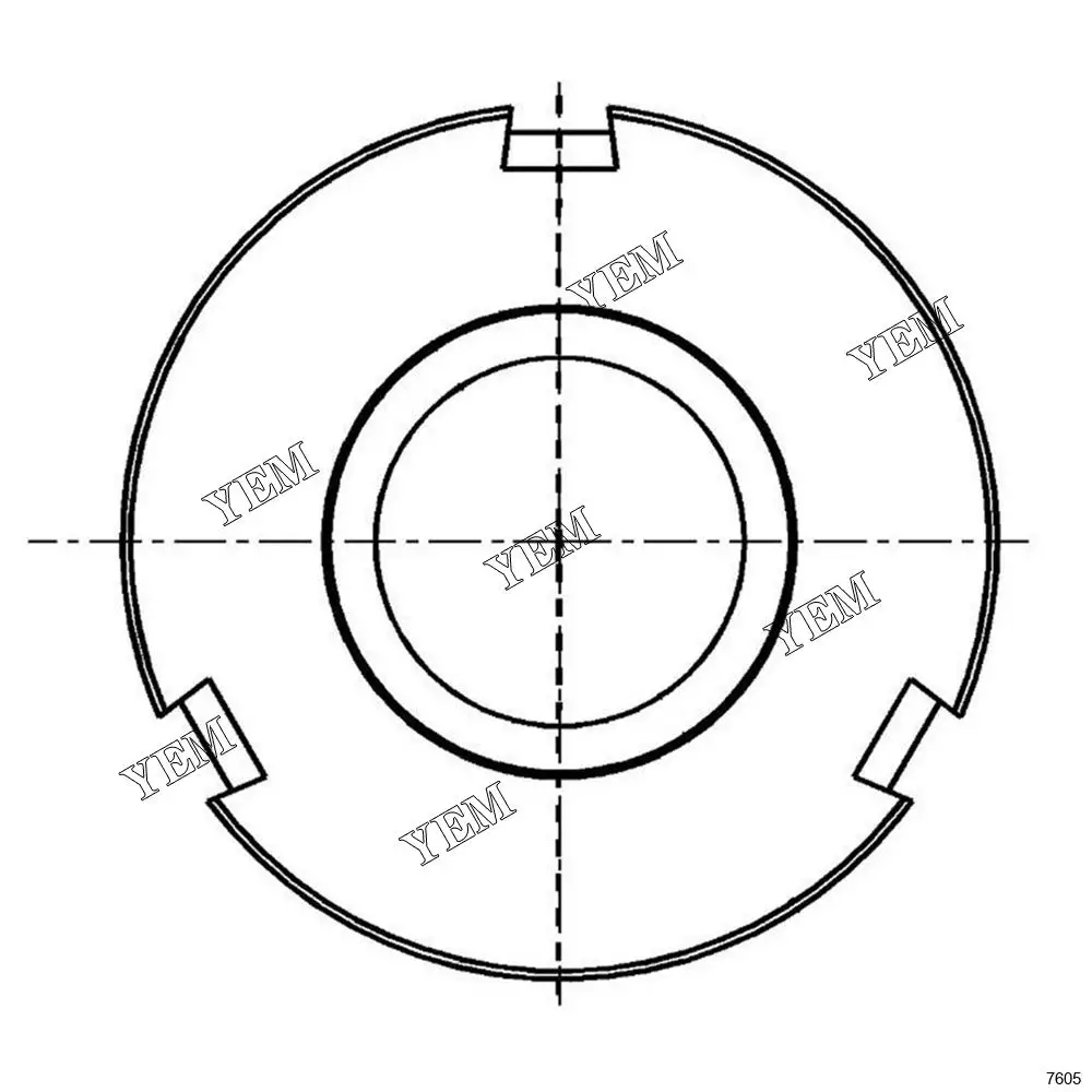 Japan OEM Parts 303.5CR 304CR 304SR 302.7CR Head 609-4287 6094287 Heavy Duty Engine Parts