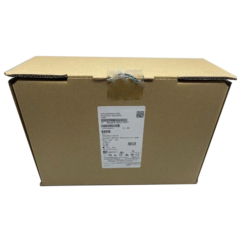 Brand New Authentic Unopened 6SL3210-1KE22-6UF1 G120C compact inverter, efficient motor speed regulation, integrated filtering function. Stable operation, simple debugging,