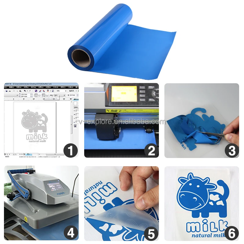 Wholesale High Quality Pu Material Heat Transfer Film Iron On Fashion