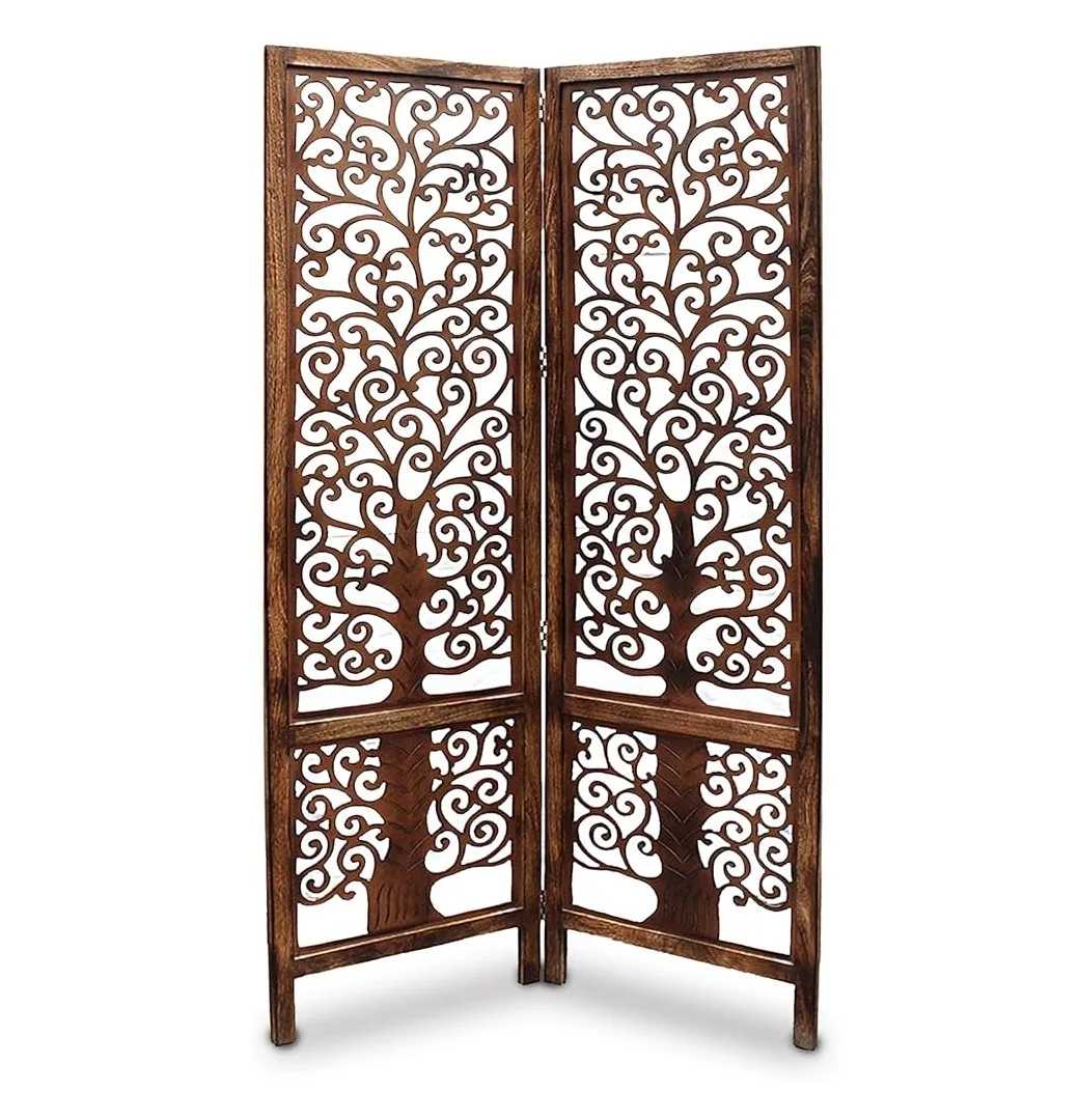 Customized Multi Functional Wood Room Separators Folding Panels Room Divider Design Decor Partition Screens Modern.