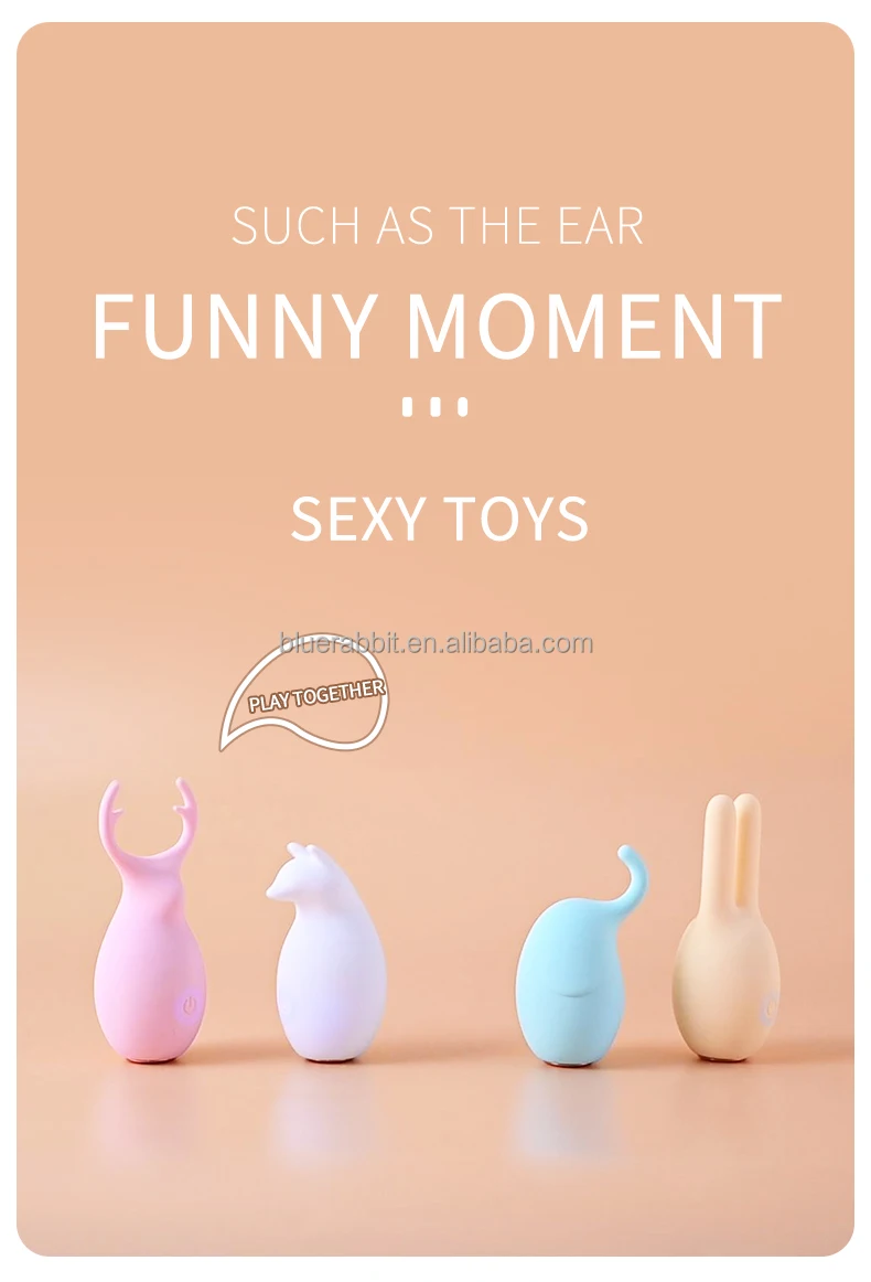 Cute Animal Mini Vibrators Small Vagina Clitoris for Egg Sex Toys Wholesale Vibrating Massage for Egg Toys