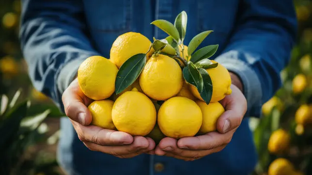 100% Fresh Lemon Fruit Premium Quality Citrus Fruit