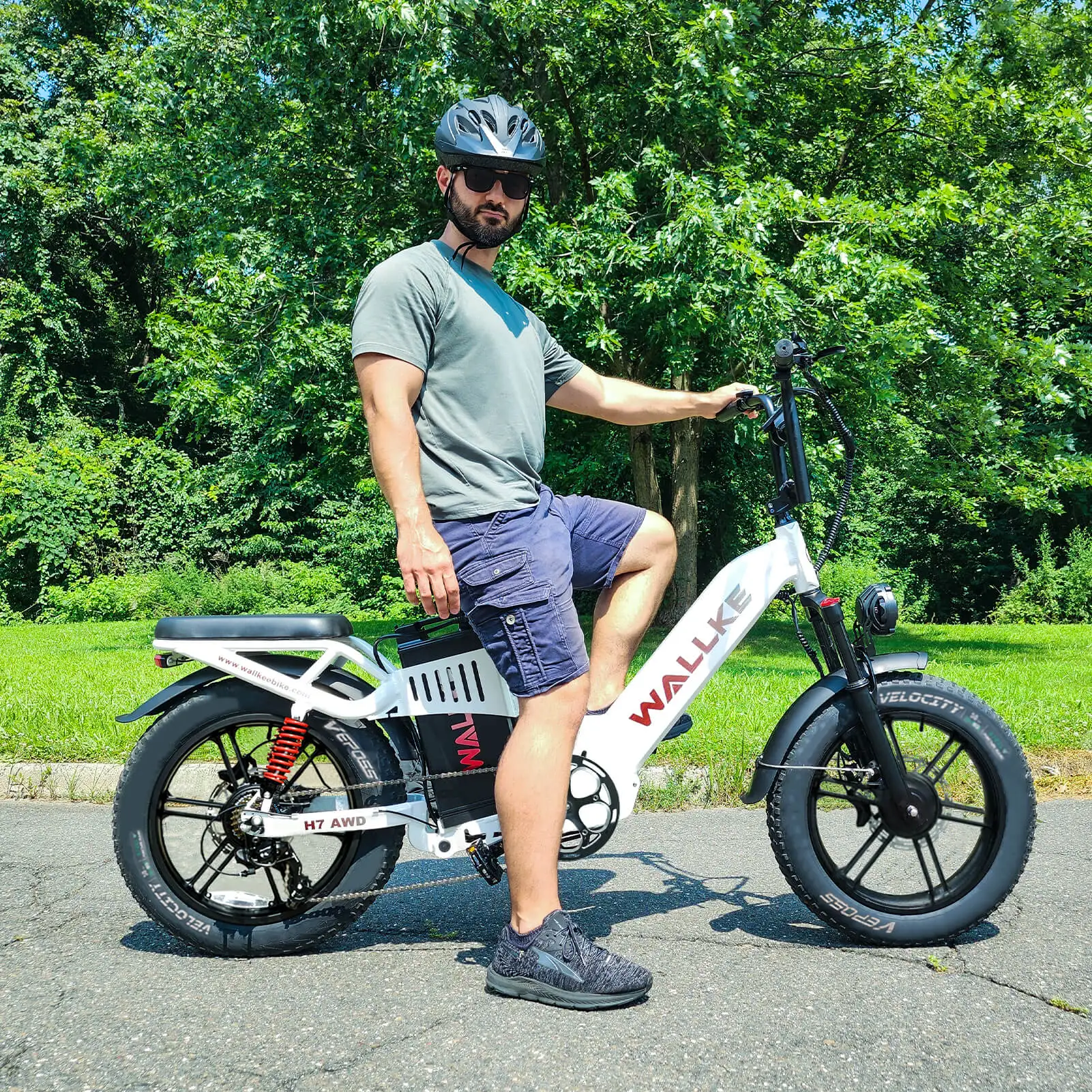 2025 Wallke H7 Step-thru Dual Motor Ebike