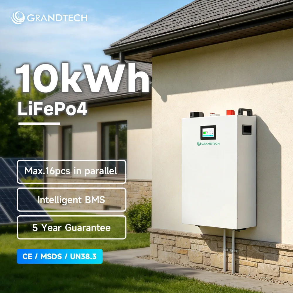 51,2 V, 280 Ah, 200 Ah quyosh litiy-batareyasi to'plami, 10 kWh, 15 kWh, 20 kWh uy energiya saqlash tizimi, 48 V, 280 Ah, 560 Ah LiFePO4 batareyasi to'plami