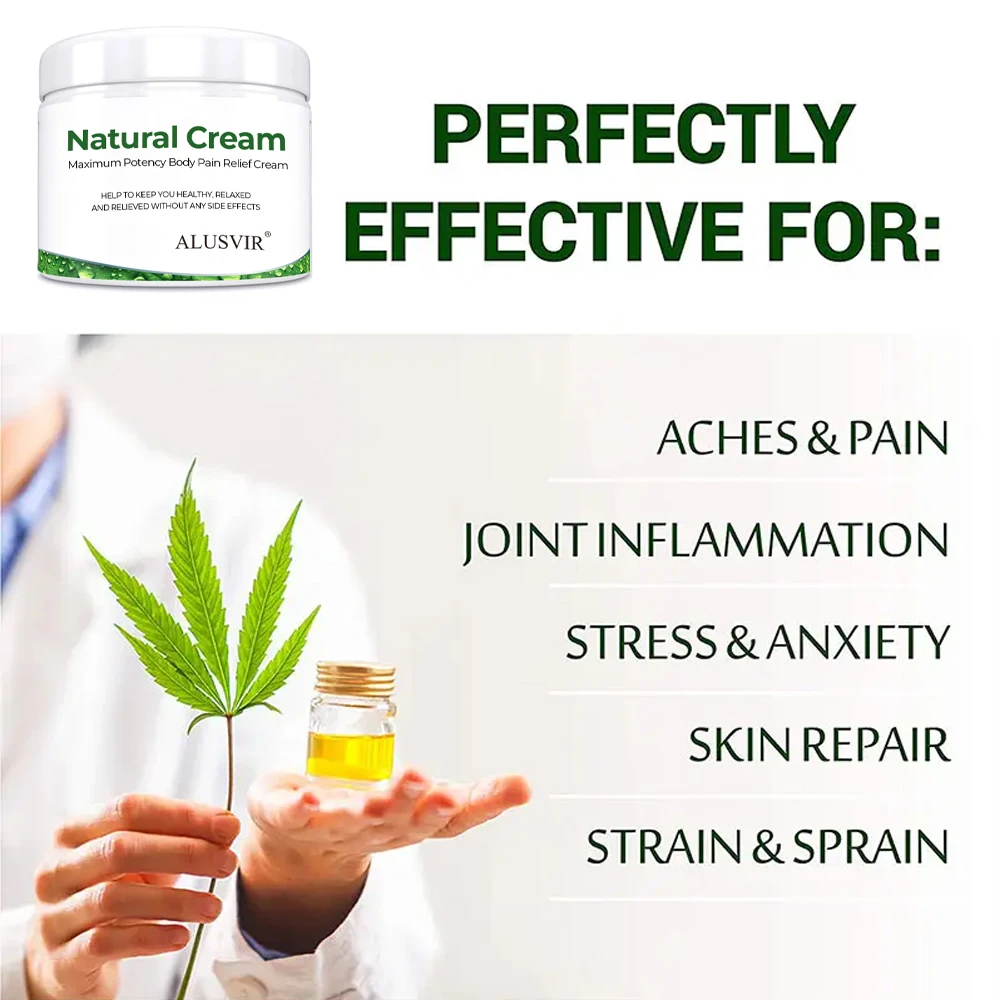Natural Body Cream Customize Relief Cream