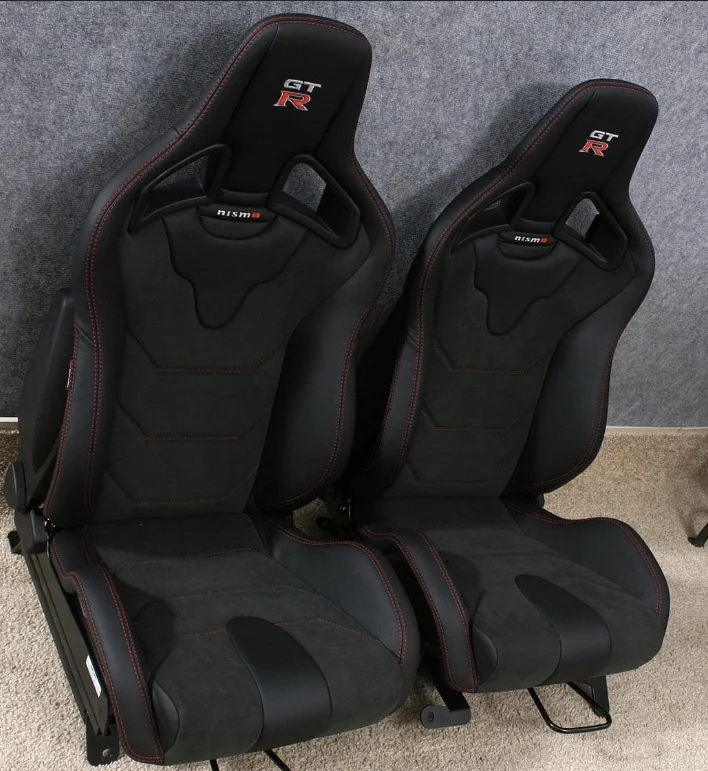 Original Nismo And Recaro Seats For Nissan Gtr Gt R Gt-r R35 Nismo And ...