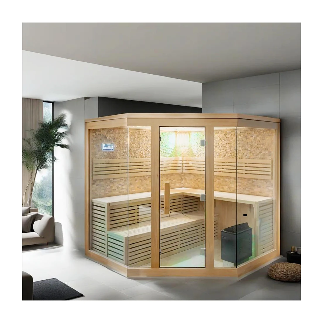 Vhealth Pagbenta ng Bulakan ng Sauna Room Basang Steam Elektrikong Paggata ng Sauna Stove