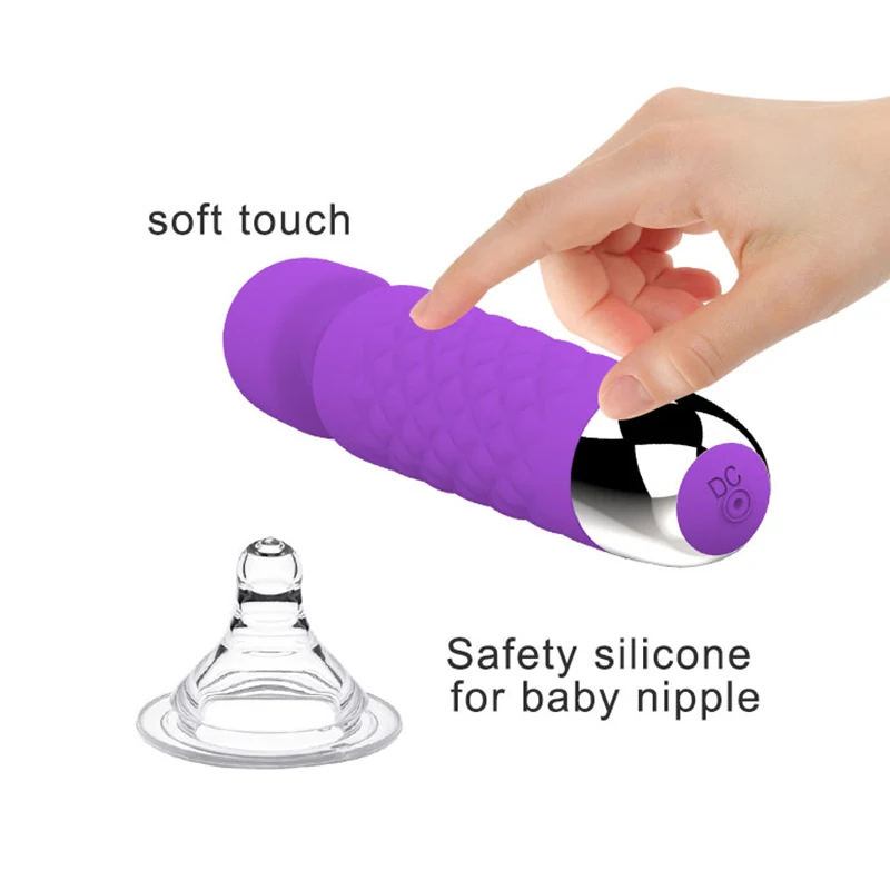 Personal Handheld Female Mini Electric Body Vibrator AV Vibrating Wand Massager for Women