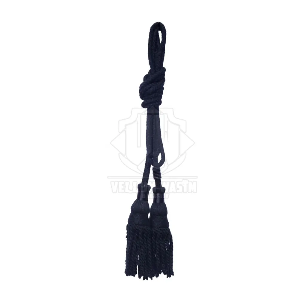 Blue Color Oem Bagpipe Drone Cord And Tassels Hand Made In Wool Threads