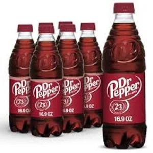 Wholesale Distributor of Dr Pepper Carbonated Soda with Vitamin & Minerals Cocoa Nut Water 330ml/450ml Sizes in Bulk Bottles